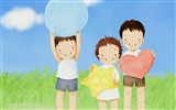 Lovely Children's Day wallpaper illustrator #24