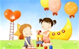 Lovely Children's Day wallpaper illustrator #27