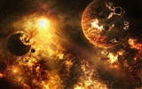 Space landscape wallpaper (3) #4