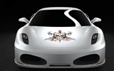 White Skull Ferrari F430 Wallpapers