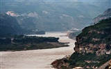 Continuously flowing Yellow River - Hukou Waterfall Travel Notes (Minghu Metasequoia works) #15