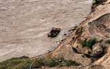 Continuously flowing Yellow River - Hukou Waterfall Travel Notes (Minghu Metasequoia works) #16