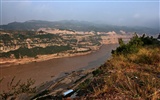 Continuously flowing Yellow River - Hukou Waterfall Travel Notes (Minghu Metasequoia works) #19