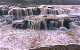 Continuously flowing Yellow River - Hukou Waterfall Travel Notes (Minghu Metasequoia works) #5