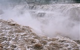 Neustále proudící Žlutá řeka - Hukou Waterfall cestovních poznámek (Minghu Metasequoia práce) #6