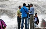 Neustále proudící Žlutá řeka - Hukou Waterfall cestovních poznámek (Minghu Metasequoia práce) #11