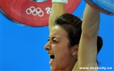 Beijing Olympics Wallpaper Gewichtheben #2