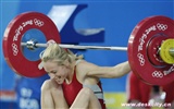 Beijing Olympics Wallpaper Gewichtheben #14