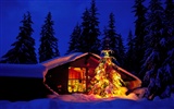 Christmas landscaping series wallpaper (2) #8