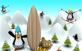 Fun 3D Cartoon Design wallpaper #9