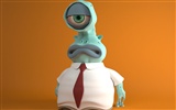 Fun 3D-Cartoon Design Tapeten #19