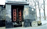 Ancien Hutong vie pour de vieilles photos papier peint #13