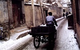 Ancien Hutong vie pour de vieilles photos papier peint #18