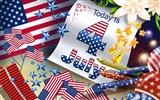 U. S. Independence Day Thema Tapete