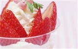 Fond d'écran aux fraises fraîches #3