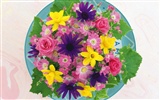 花藝大餐寬屏壁紙 #17