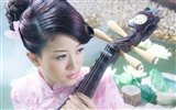 美女婚紗攝影壁紙 #11