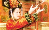 Qing Dynasty Women Painting Wallpaper #5