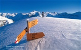 Switzerland Tourism Winter wallpaper #3