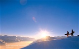 Suiza Turismo de Invierno fondo de pantalla #14