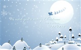 Christmas landscaping series wallpaper (9) #8