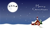 Christmas landscaping series wallpaper (9) #9