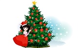 Christmas landscaping series wallpaper (9) #11