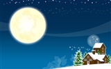 Christmas landscaping series wallpaper (10) #12