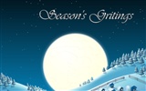 Christmas landscaping series wallpaper (10) #13