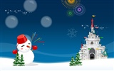 Christmas landscaping series wallpaper (10) #16