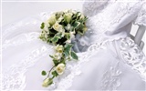 Wedding flower  wedding ring wallpaper(1) #2