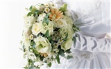 Wedding flower  wedding ring wallpaper(1) #17