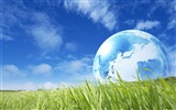 Green environmental topics PS Wallpaper