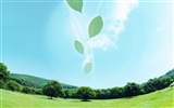 zelená témata životního prostředí PS Wallpaper #19
