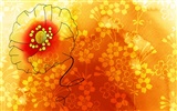 Exquisite Ink Flower Wallpapers #16