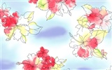 水墨花卉精美壁紙 #34