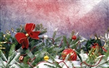 Christmas landscaping series wallpaper (14) #2