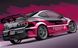コンピュータPhotoshopの手描き壁紙車 #21