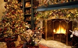 Christmas landscaping series wallpaper (15) #13