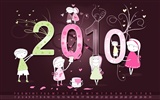 Januar 2010 Kalender Wallpaper