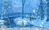 Januar 2010 Kalender Wallpaper #7