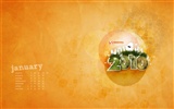 Januar 2010 Kalender Wallpaper #8