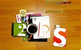 lednu 2010 Kalendář Wallpaper #20