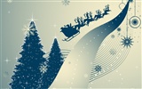 Christmas landscaping series wallpaper (20) #10