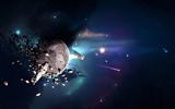 星空地球高清壁紙 #26477