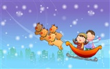 Vector children's Happy Wallpaper (3) #12