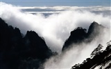 rivières majestueuses montagnes de la Chine et fonds d'écran