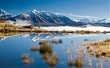 New Zealand's malerische Landschaft Tapeten
