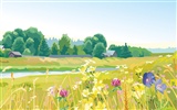 Vector Scenery Wallpapers (2) #9