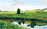 Fonds d'écran paysages Vector (3)